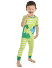 Boys Dino Snug Fit Cotton Pajamas - Gymmies