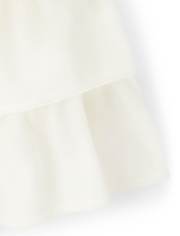 Jupe-short Fille Tiered Velvet - Polar Party