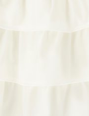 Jupe-short Fille Tiered Velvet - Polar Party