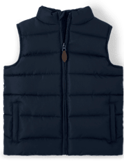 Boys Puffer Vest - Uniform
