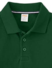 Boys Polo Shirt with Stain Resistance - Uniform