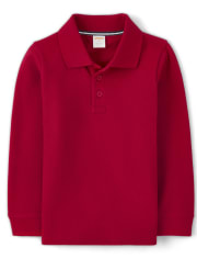Boys Polo Shirt with Stain Resistance - Uniform