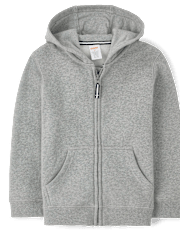 Sweat à capuche zippé pour garçon - Uniforme