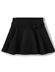 Falda pantalón Ponte Bow para niñas - Uniforme
