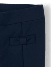 Jeggings Ponte Bow para niñas - Uniforme