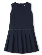 Girls Pleated Jumper with Stain and Wrinkle Resistance - Uniform