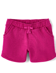 Girls Fleece Shorts - Uniform