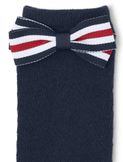 Girls Knee Socks 2-Pack - Uniform