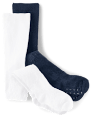 Pack de 2 mallas con lazo Niña Pointelle - Uniforme