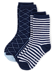 Boys Crew Socks 2-Pack - Uniform