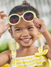 Girls Lemon Sunglasses - Citrus & Sunshine