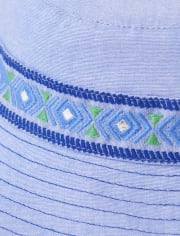 Chapeau cloche en chambray pour garçons - Festival de musique