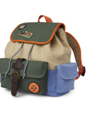 Boys Colorblock Canvas Backpack - Outback Adventure