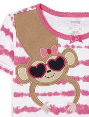 Girls Animal Snug Fit Cotton Pajamas - Gymmies