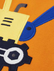 Boys Construction Vehicle Snug Fit Cotton Pajamas - Gymmies