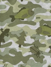 Boys Lizard Snug Fit Cotton Pajamas - Gymmies