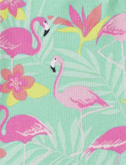 Pyjama Fille Flamingo Snug Fit en coton - Gymmies