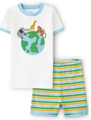 Kids Earth Snug Fit Cotton Pajamas - Gymmies