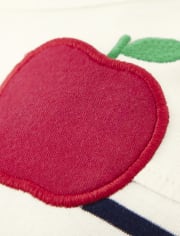Haut Apple rayé pour filles - Chef de classe