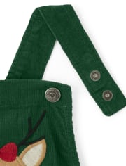 Girls Reindeer Corduroy Skirtall - Holiday Express