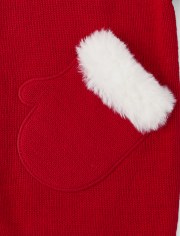 Sweat à capuche avec mitaines appliquées pour filles - Holiday Express