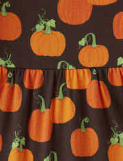 Girls Pumpkin Dress - Perfect Pumpkin
