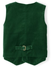 Boys Velvet Vest - Holiday Traditions