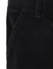 Pantalones de vestir de terciopelo para niños