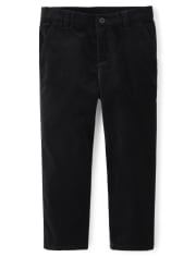 Pantalones de vestir de terciopelo para niños