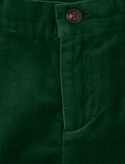 Pantalones de vestir de terciopelo para niños - Holiday Traditions