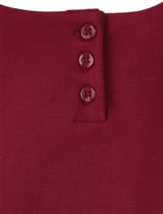 Robe en ponte avec nœud pour fille - Holiday Traditions