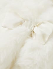 Girls Faux Fur Shrug