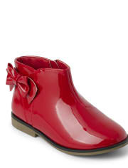 Bottines à nœud pour filles