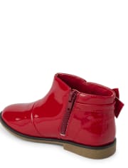 Bottines à nœud pour filles