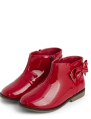 Bottines à nœud pour filles