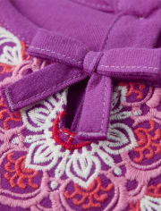 Girls Mandala Top - Spice Market