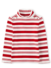 Pull à col roulé rayé pour fille - Holiday Express