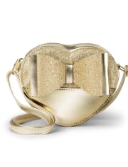 Bolso con lazo y corazón para niñas
