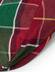 Boys Plaid Newsboy Hat - Holiday Traditions