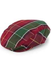 Boys Plaid Newsboy Hat - Holiday Traditions