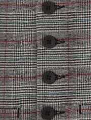 Gilet à carreaux pour garçon – Cadeau idéal