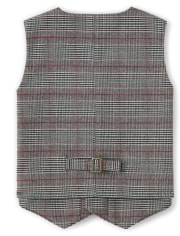 Gilet à carreaux pour garçon – Cadeau idéal