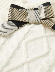 Girls Cable Knit Sweater - Perfect Present