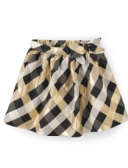 Girls Plaid Jacquard Skirt - Perfect Present