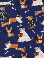 Boys Halloween Dog Cotton 2-Piece Pajamas - Gymmies