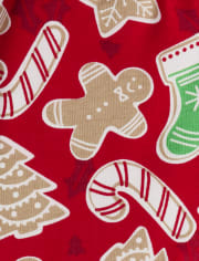 Unisex Gingerbread Cotton 2-Piece Pajamas - Gymmies