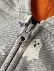 Boys Halloween Zip Up Hoodie - Trick or Treat
