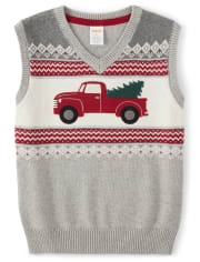 Holiday vests top