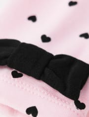 Leggings Niña Lazo Corazón - Tres Chic