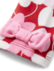 Girls Heart Leggings - Valentine Cutie